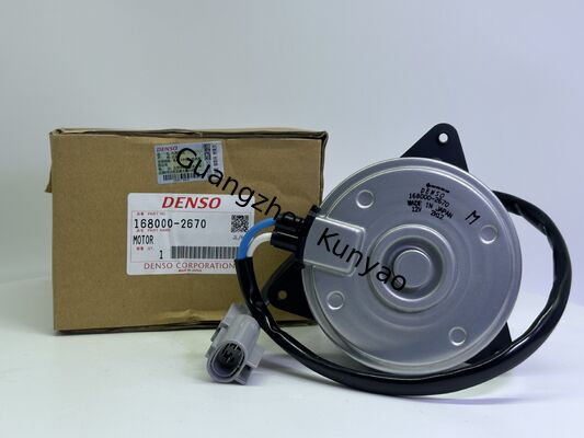 16363-28420 Car Radiator Fan Motor 168000-2670 Denso Fan Motor