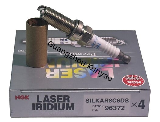 SILKAR8C6DS 96372 NGK Iridium Spark Plugs MASERATI Anti-seize Coating